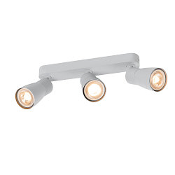 V�g- og Loftlampe PURI 2.0 - DOME 3-flammer, lang GU10 IP20, gr� d�mpbar