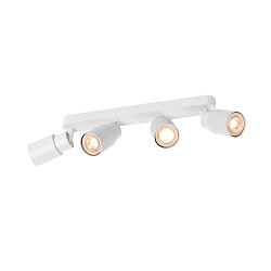 V�g- og Loftlampe PURI 2.0 - TUBE 4-flammer, lang GU10 IP20, hvid d�mpbar