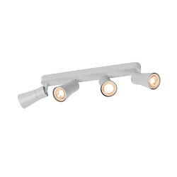 V�g- og Loftlampe PURI 2.0 - CONE 4-flammer, lang GU10 IP20, gr� d�mpbar