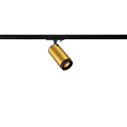 1-faset spot GRIP! L GU10 svingbar, drejelig GU10 IP20, guld d�mpbar