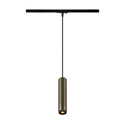 1-faset pendul GRIP! L GU10 GU10 IP20, bronze d�mpbar