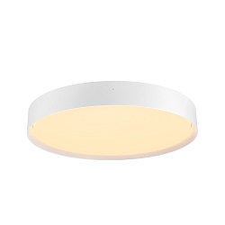 Væg- og Loftlampe DECONA PHASE rund, CCT Switch IP44, hvid dæmpbar