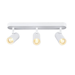 wall and ceiling luminaire NOBLO� TRIPLE PHASE DTW 3 flames, round, Dim-To-Warm IP20