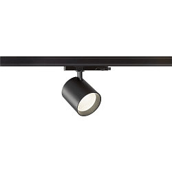 3-faset lampe TRACKSPOT C 29 50� justerbar, omskiftelig IP20, sort, lakeret 