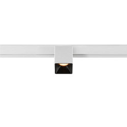 Skinne spot FIXT-IT! rund, overflademonteret version, egnet til VDU-arbejdsstationer IP20, sort, hvid, lakeret d�mpbar
