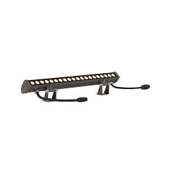 Udend�rs wall luminaire GALEN PRO 60 IP65, antracit, lakeret d�mpbar