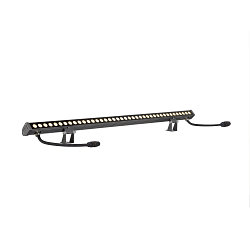 Udend�rs wall luminaire GALEN PRO 120 IP65, antracit, lakeret d�mpbar