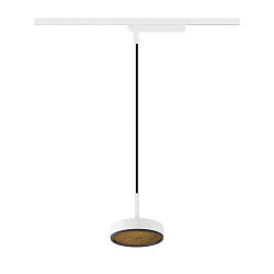 1-faset pendul GRIP! FLAT down, uden sk�rm, CCT Switch IP20, sort, hvid d�mpbar