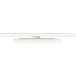 3-phase spot SIGHT PANEL square, suitable for VDU workstation IP20, white, lacquered 