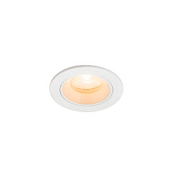 Indbygnings loftlampe NUMINOS� XS rund, egnet til VDU-arbejdsstationer IP20, hvid, lakeret d�mpbar
