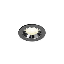 Indbygnings loftlampe NUMINOS� XS egnet til VDU-arbejdsstationer IP20, sort d�mpbar