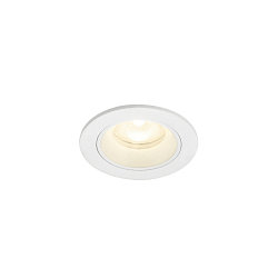 Indbygnings loftlampe NUMINOS� XS rund, egnet til VDU-arbejdsstationer IP20, hvid, lakeret d�mpbar