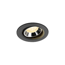 Indbygnings loftlampe NUMINOS� MOVE XS svingbar, egnet til VDU-arbejdsstationer IP20, sort d�mpbar