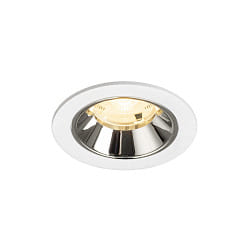 Indbygnings loftlampe NUMINOS� S egnet til VDU-arbejdsstationer IP20, chrom, hvid d�mpbar