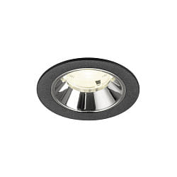Indbygnings loftlampe NUMINOS� S egnet til VDU-arbejdsstationer IP20, chrom, sort d�mpbar