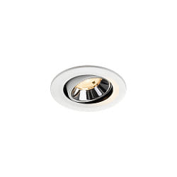 Indbygnings loftlampe NUMINOS� MOVE S svingbar, egnet til VDU-arbejdsstationer IP20, chrom, hvid d�mpbar