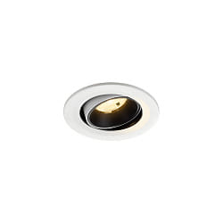 Indbygnings loftlampe NUMINOS� MOVE S svingbar, egnet til VDU-arbejdsstationer IP20, sort, hvid d�mpbar