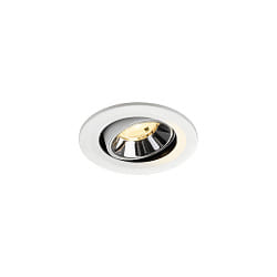 Indbygnings loftlampe NUMINOS� MOVE S svingbar, egnet til VDU-arbejdsstationer IP20, chrom, hvid d�mpbar