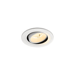 Indbygnings loftlampe NUMINOS� MOVE S rund, egnet til VDU-arbejdsstationer IP20, hvid, lakeret d�mpbar