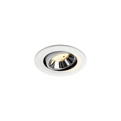 Indbygnings loftlampe NUMINOS� MOVE S svingbar, egnet til VDU-arbejdsstationer IP20, chrom, hvid d�mpbar
