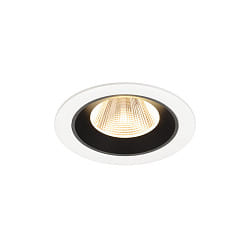Indbygnings loftlampe NUMINOS� M egnet til VDU-arbejdsstationer IP20, sort, hvid d�mpbar