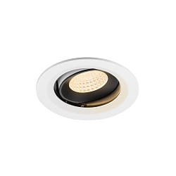Indbygnings loftlampe NUMINOS� MOVE M svingbar, egnet til VDU-arbejdsstationer IP20, sort, hvid d�mpbar