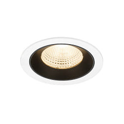 Indbygnings loftlampe NUMINOS� L egnet til VDU-arbejdsstationer IP20, sort, hvid d�mpbar