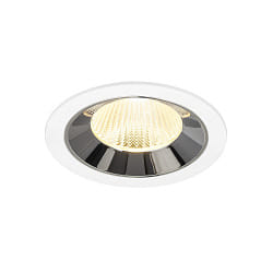 Indbygnings loftlampe NUMINOS� L egnet til VDU-arbejdsstationer IP20, chrom, hvid d�mpbar