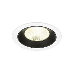 Indbygnings loftlampe NUMINOS� L egnet til VDU-arbejdsstationer IP20, sort, hvid d�mpbar