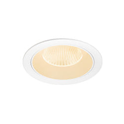 Indbygnings loftlampe NUMINOS� XL egnet til VDU-arbejdsstationer IP20, sort, hvid d�mpbar