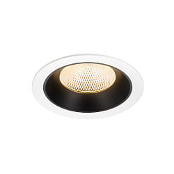 Indbygnings loftlampe NUMINOS� XL egnet til VDU-arbejdsstationer IP20, sort, hvid d�mpbar