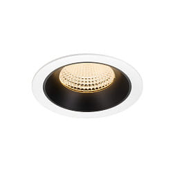 Indbygnings loftlampe NUMINOS� XL egnet til VDU-arbejdsstationer IP20, sort, hvid d�mpbar
