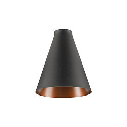 lamp shade LALU� CONE 15, bronze, black