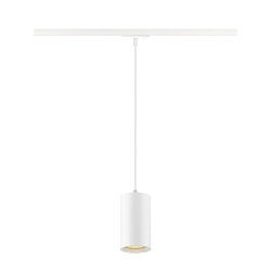 1-faset pendul ASTO TUBE med lampefatning GU10 IP20, hvid