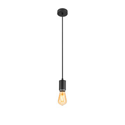 pendant luminaire LALU� E27 IP20, black dimmable
