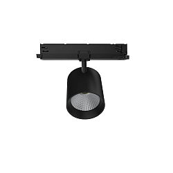 3-phase spot TRACKSPOT V swivelling, suitable for VDU workstation IP20, black dimmable