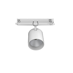 3-phase spot TRACKSPOT C swivelling, suitable for VDU workstation IP20, white dimmable