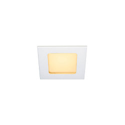 LED Indbygningslampe FRAME BASIC LED SET Downlight, 9,4W, SMD LED, 3000K, 90�, inkl. netdel, Clip fjedre, hvid
