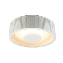 LED Loftlampe OCCULDAS, rund, 21W, 30 SMD LED, 3000K, 120�, hvid