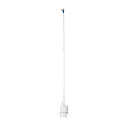 Pendel FENDA E27 Pendul-kabel med �ben kabel, uden Rosette, uden sk�rm, hvid