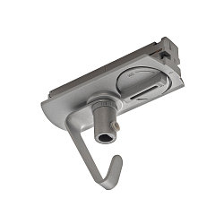 Adapter til 1-Faset 230 volt str�mskinne, elektriske, med Hook, alu-gr�