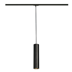 1-faset Pendellampe ENOLA B PD-, GU10 QPAR51 maks. 50W, inkl. 1-faset adapter, sort