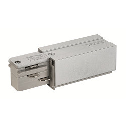 EUTRAC tilslutning til 3-faset 230 v skinne jord h�jre, tilslutning 2, alu-gr�