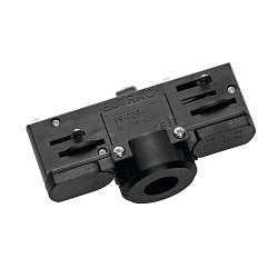 Lampe adapter til 3-faset 230 v skinne, sort