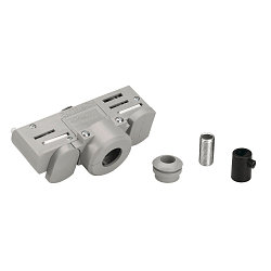 Lampe adapter til 3-faset 230 v skinne, alu-gr�