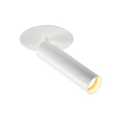 LED Indbygningsspot KARPO LED V�g-/Downlight, Rosette flad, 7,5W LED, 3000K, hvid