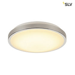 LED Ceiling luminaire MARONA with corona-effects, round,   30cm / H 8.6cm, 15W 3000K 1200lm 120, dimmable