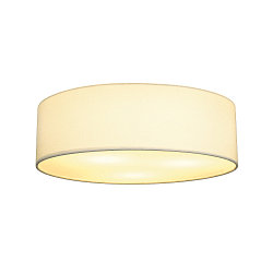 Ceiling luminaire TENORA CL-1, E27, Acrylic cover, shade white