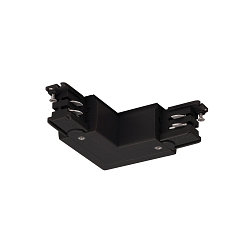 Tilbeh�r til 3-Faset skinne S-TRACK 90� samlestykke, jord, R-version, sort
