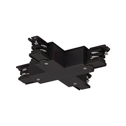 Tilbeh�r til 3-Faset skinne S-TRACK X-samlestykke, sort